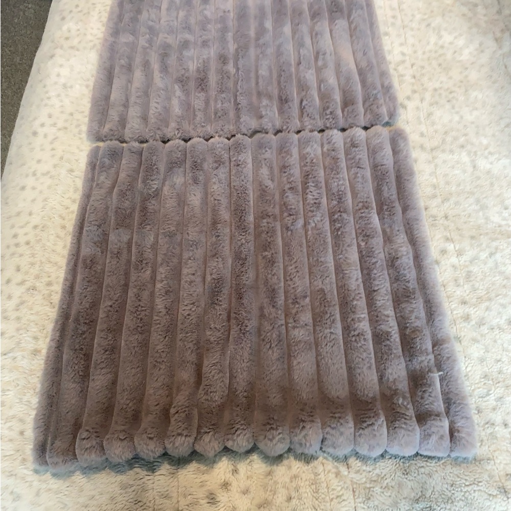 Luxurious Faux Fur pillow shams set of 2
